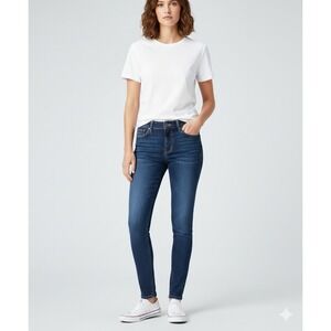 GAP Women High Rise Favorite Jeggings Dark Wash Size 8 29 Denim